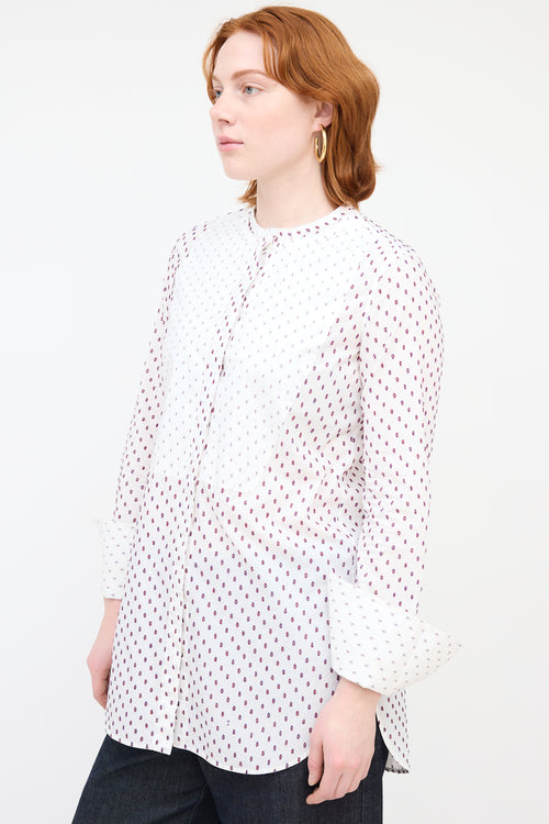 Celine Dot Bib Shirt