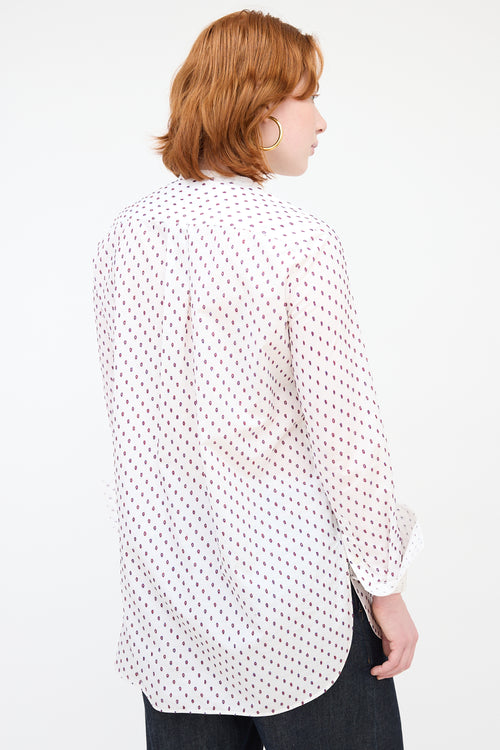 Celine Dot Bib Shirt