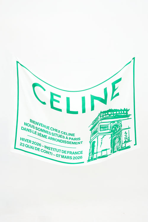 Celine FW 2026 Invitation Scarf