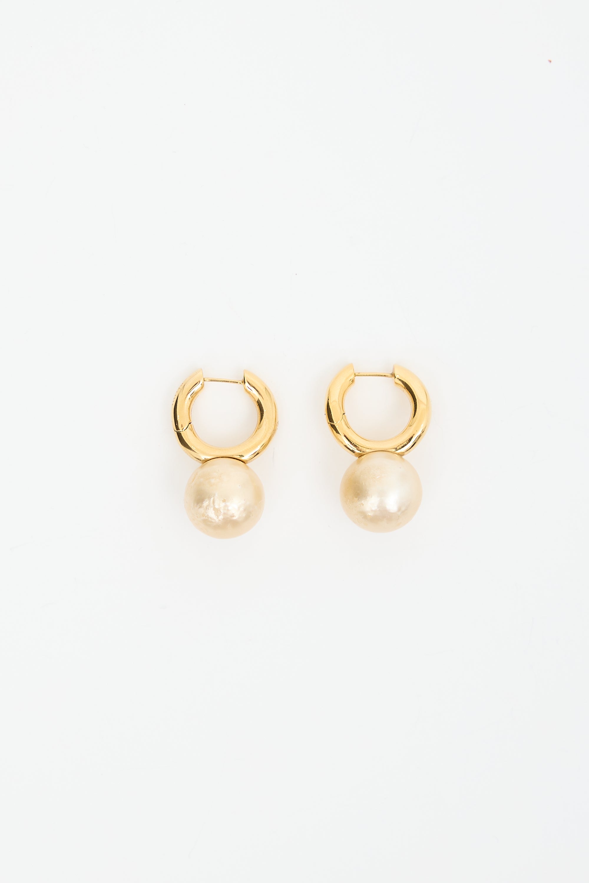 Celine Faux Pearl Drop Earrings