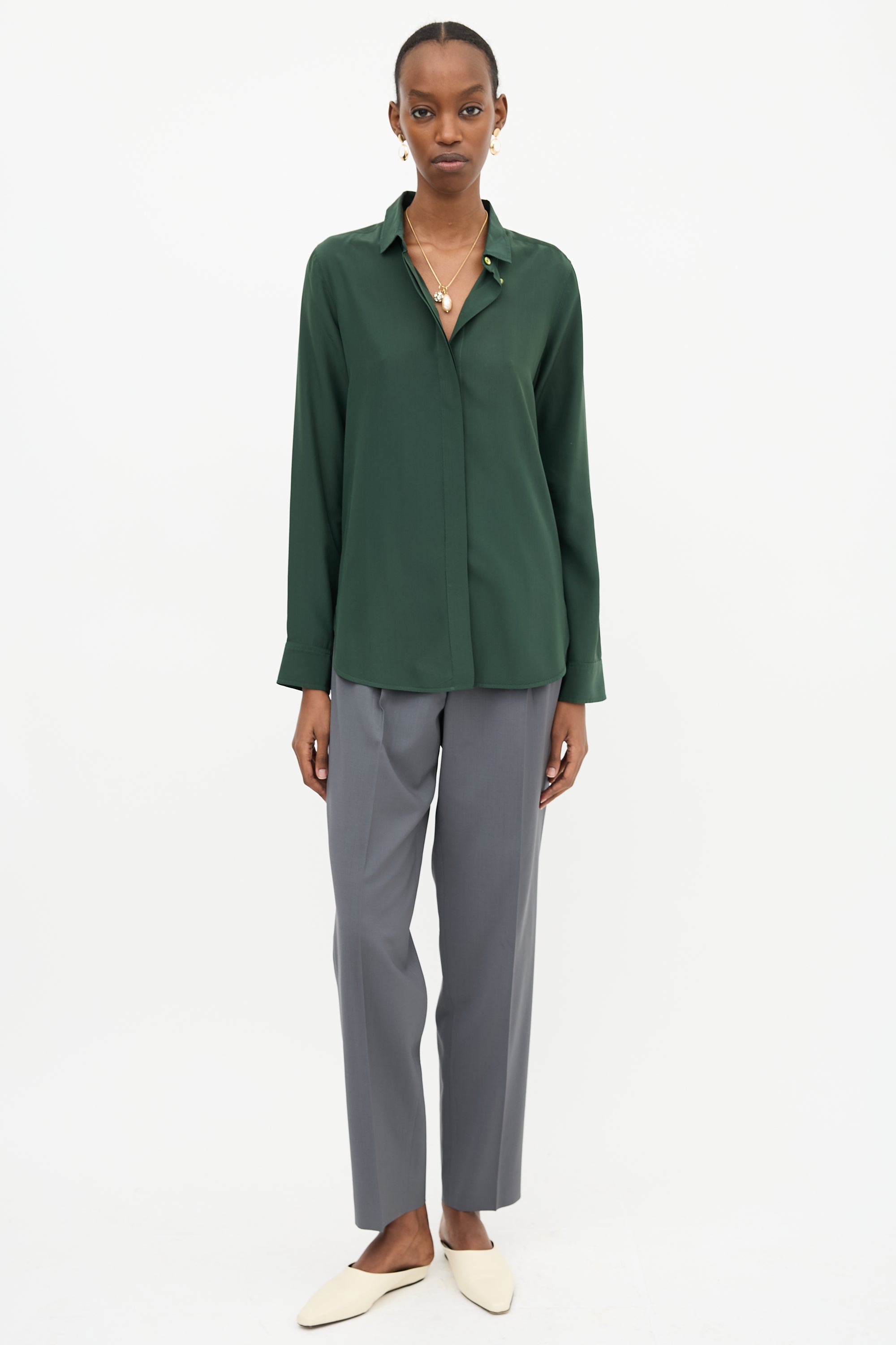 Celine Silk Shirt