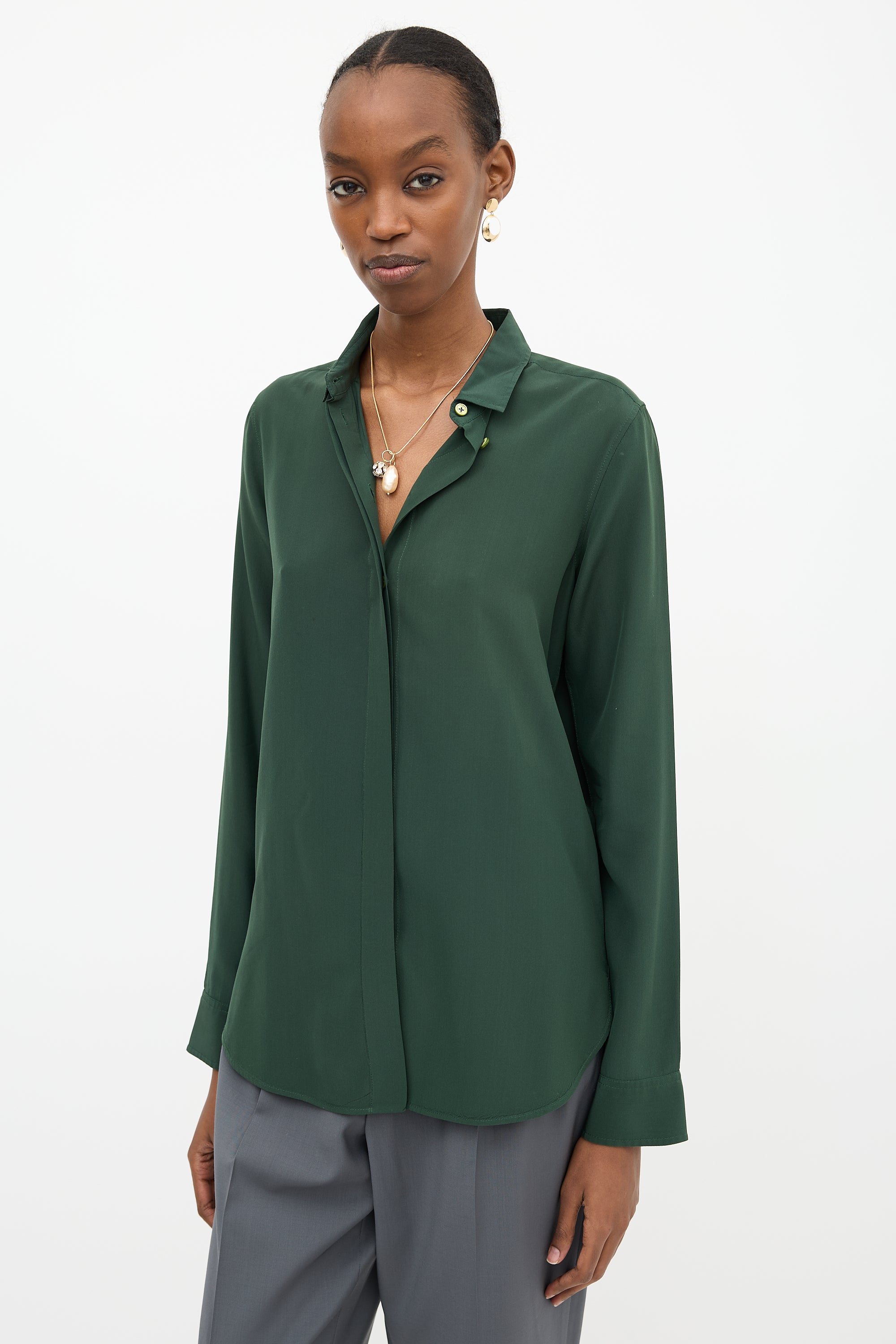 Celine Silk Shirt