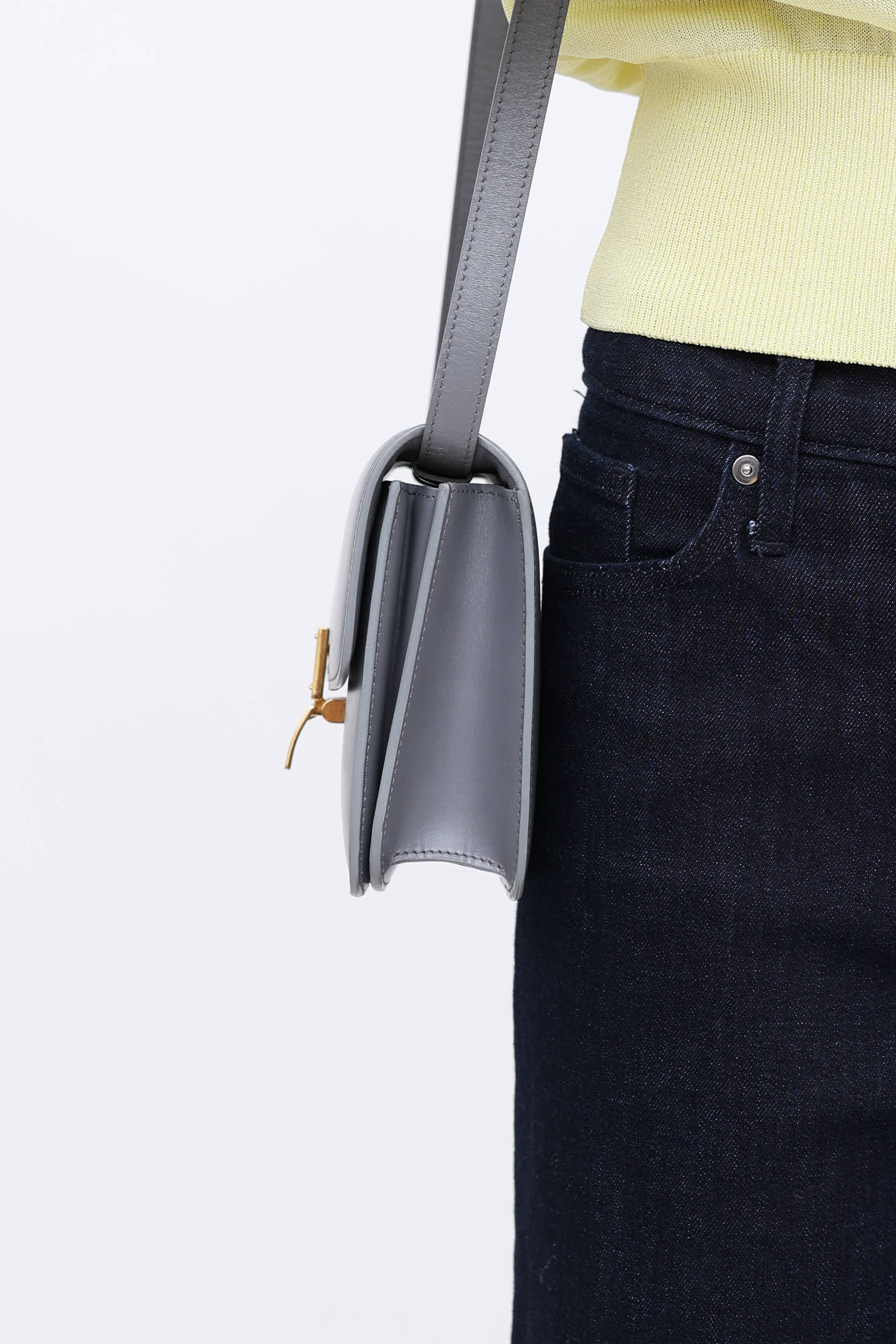 Celine Leather Teen Box Bag