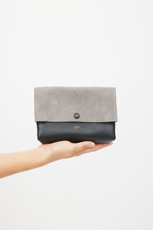 Celine Grey & Multicolour Leather All Soft Bag
