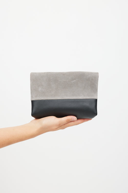 Celine Grey & Multicolour Leather All Soft Bag