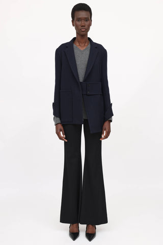 Celine Wool Belted Jacket
