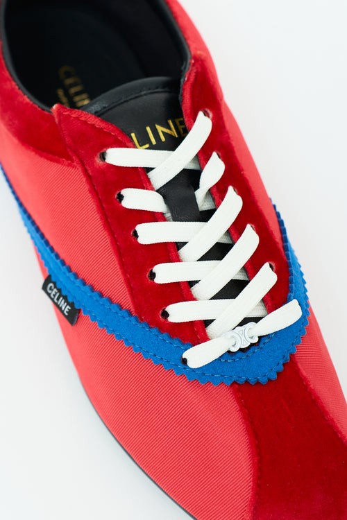 Celine Grosgrain The Flat Sneaker