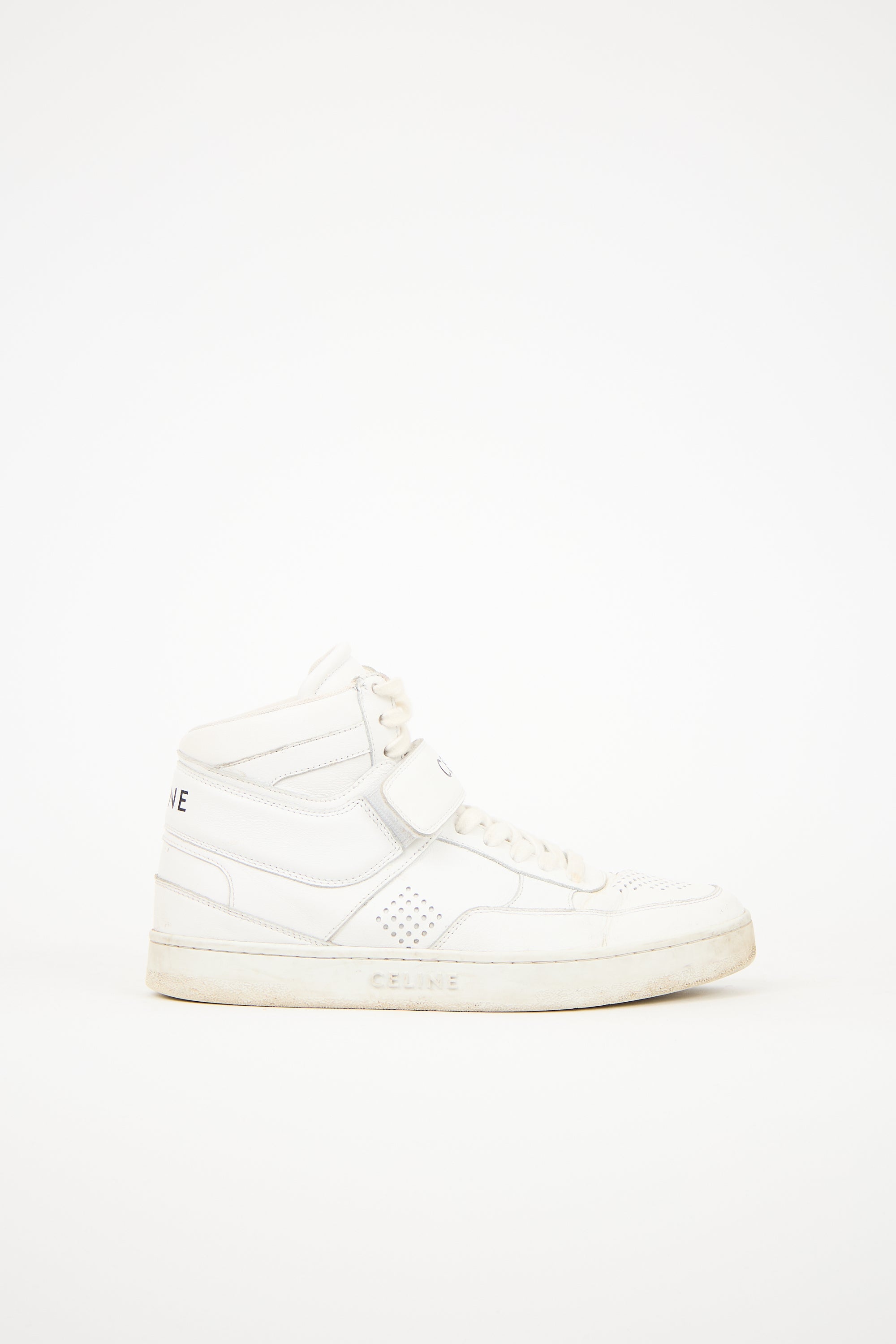 Celine Leather CT-03 High Top Sneaker