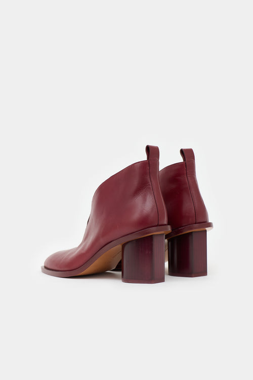 Celine Leather Ankle Boot