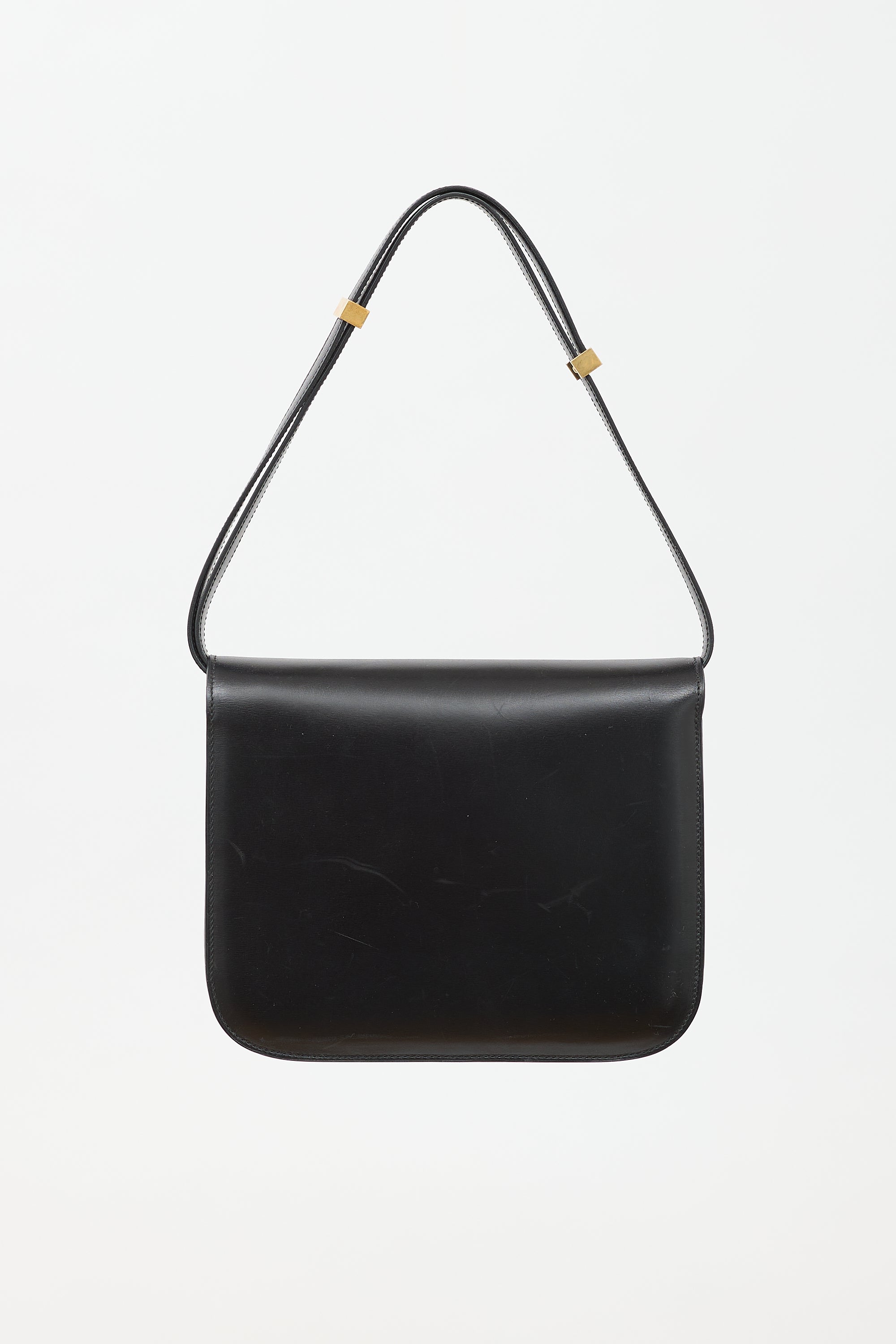 Celine Leather Medium Classic Box Bag