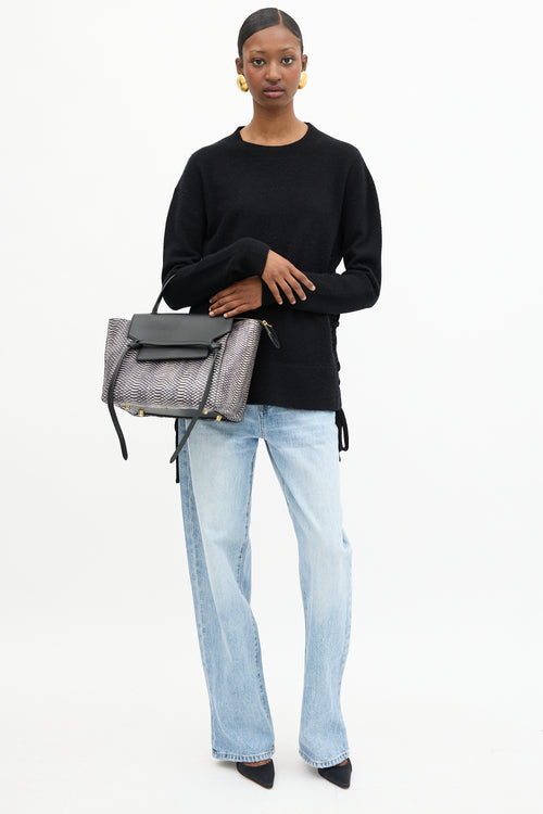 Celine Leather Mini Belt Bag