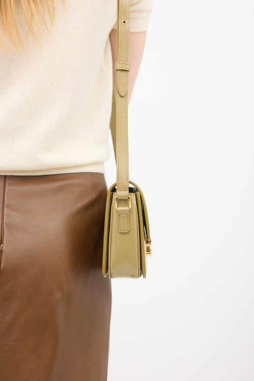 Celine Leather Teen Triomphe Bag
