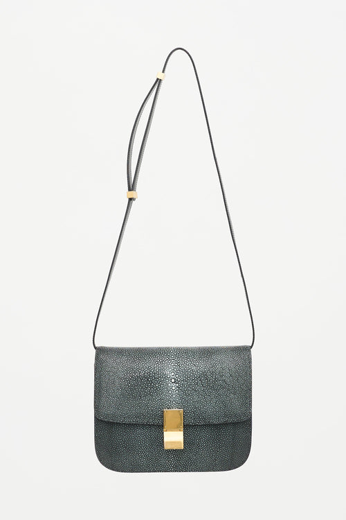 Celine Leather Classic Medium Box Bag