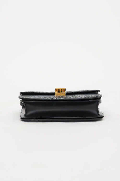 Celine Leather Classic Medium Box Bag