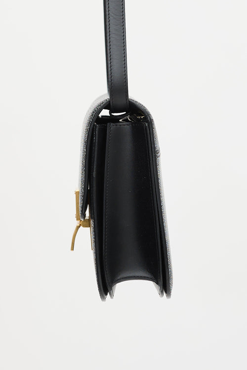 Celine Leather Classic Medium Box Bag