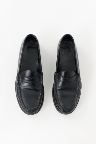 Celine Leather Luco Penny Loafer