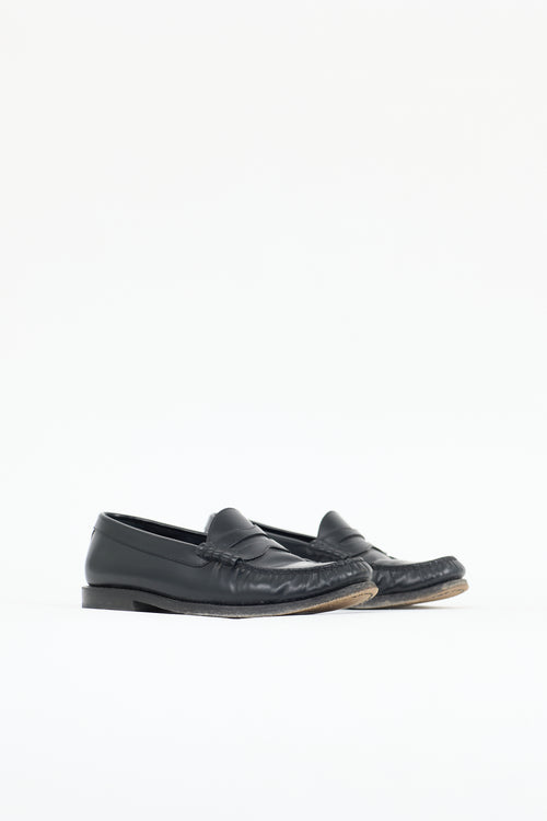 Celine Leather Luco Penny Loafer