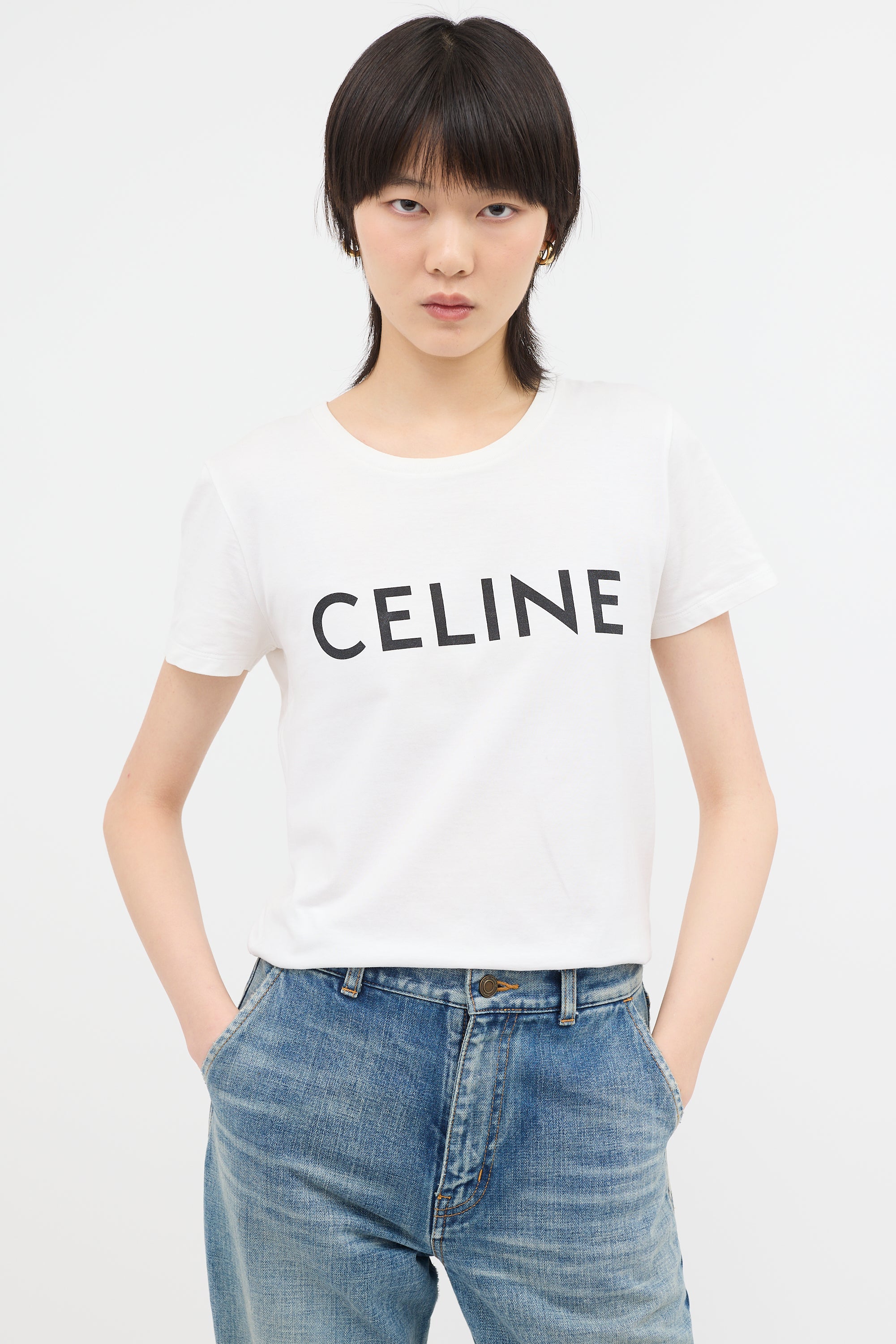 Celine Logo T-Shirt