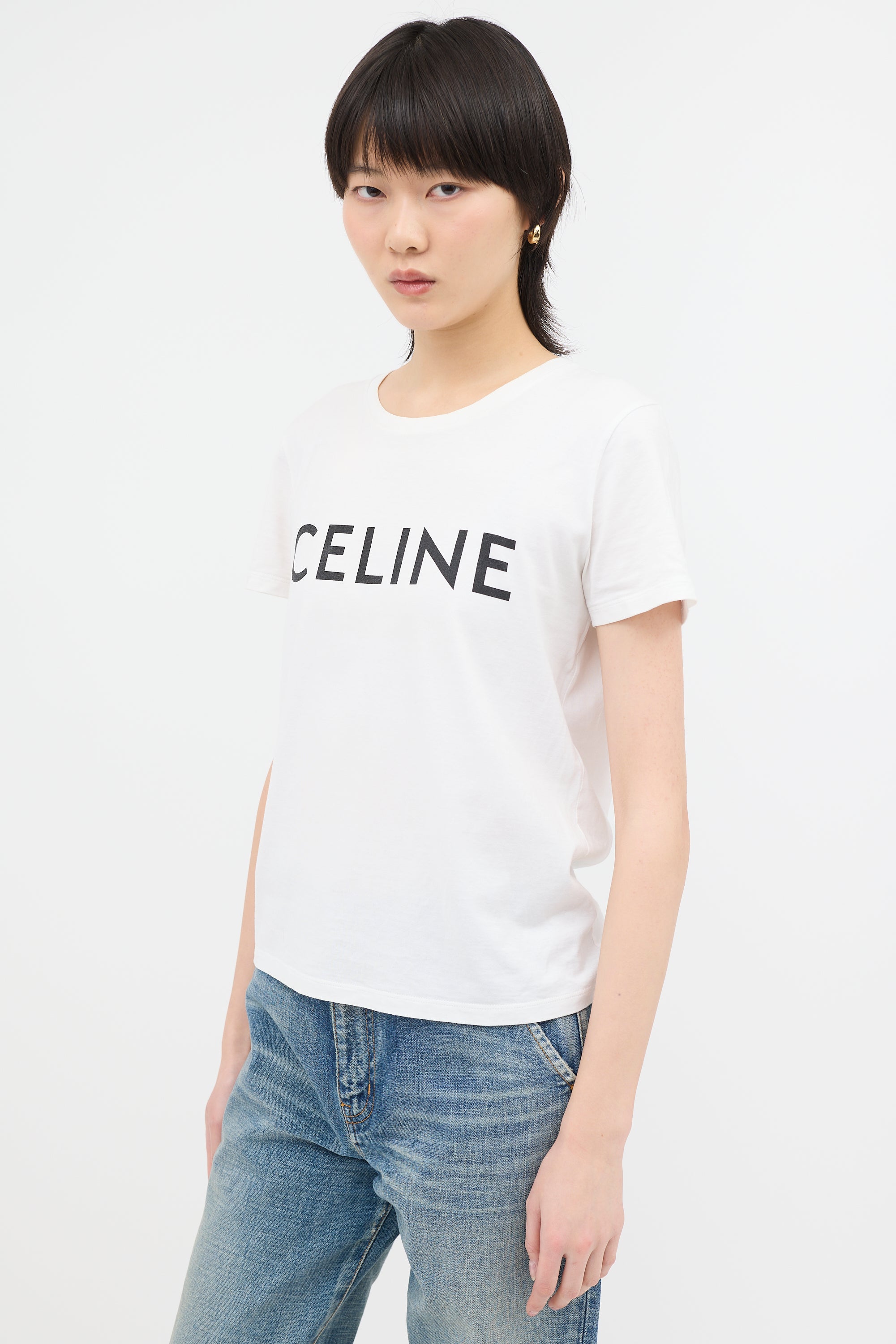 Celine Logo T-Shirt