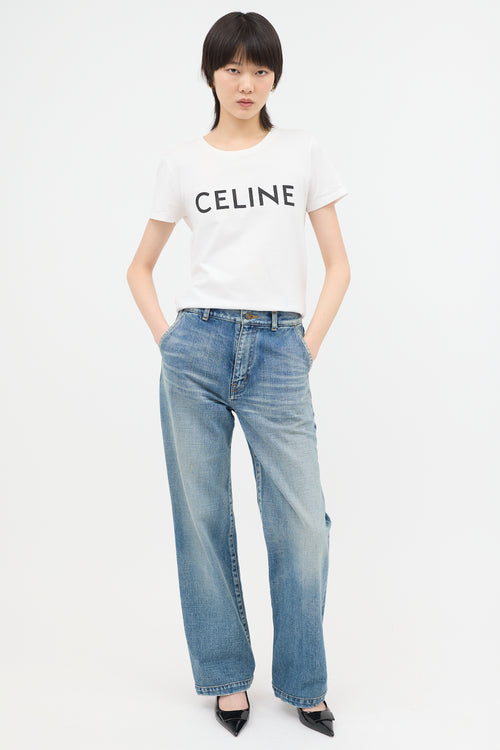 Celine Logo T-Shirt