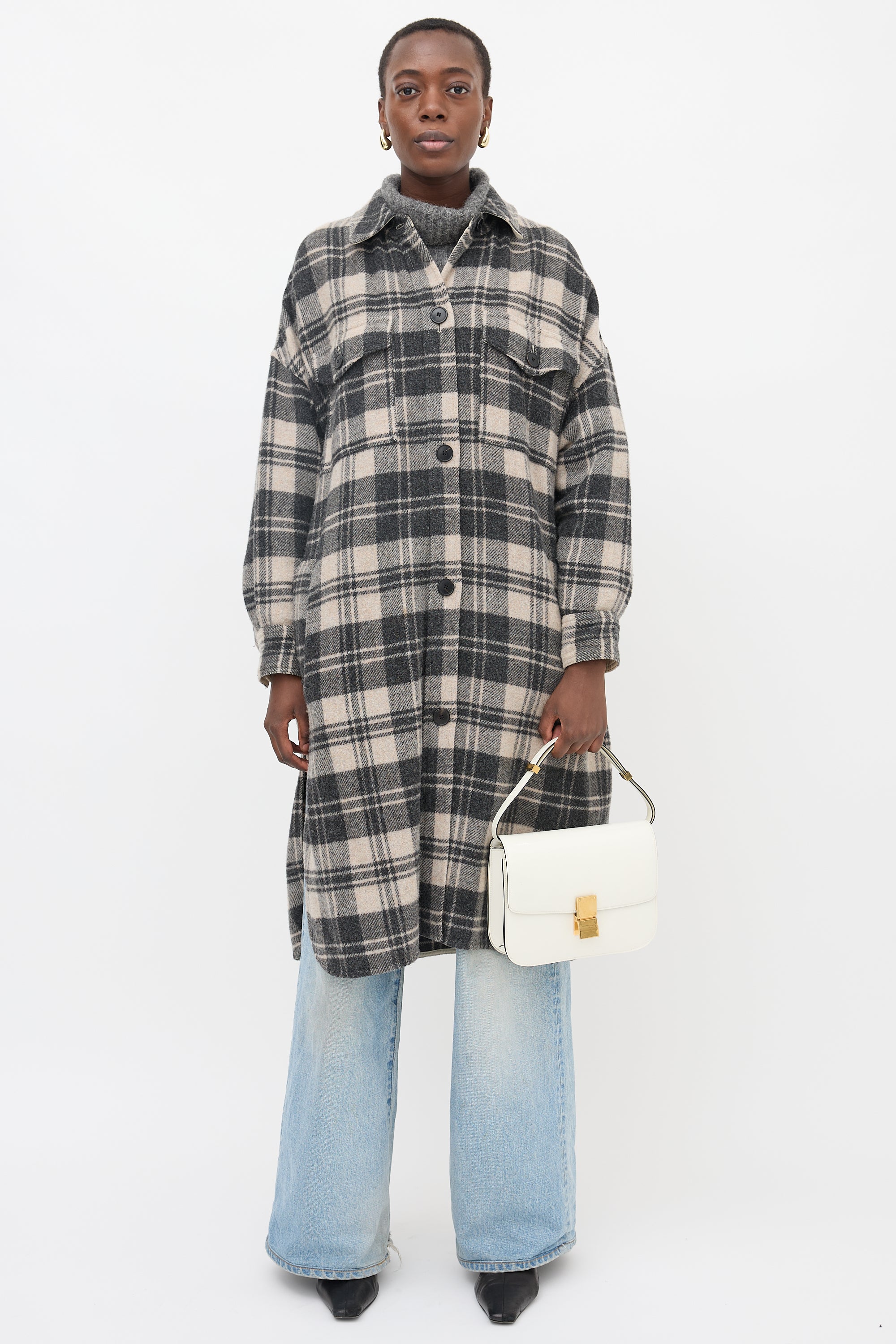 Celine 2016 Patent Medium Classic Bag