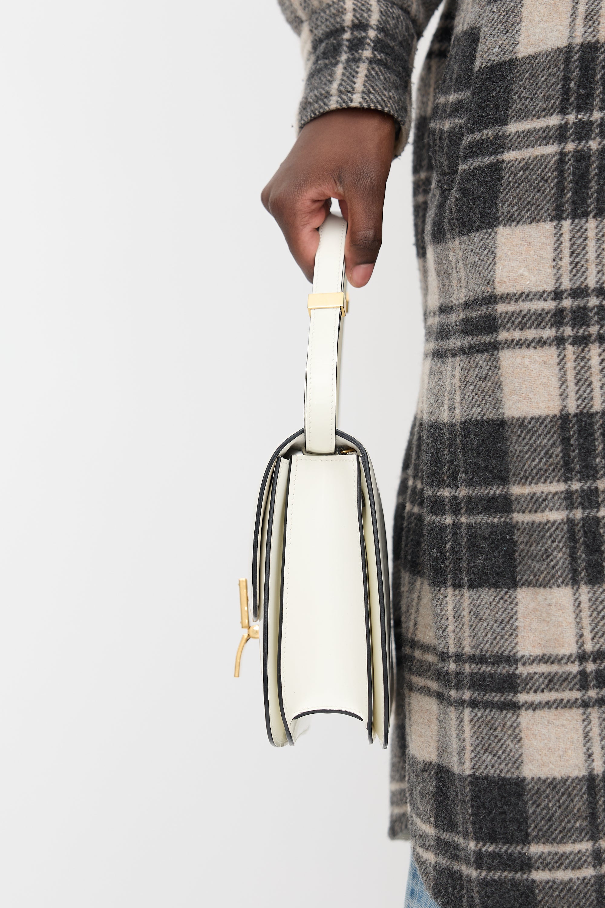 Celine 2016 Patent Medium Classic Bag