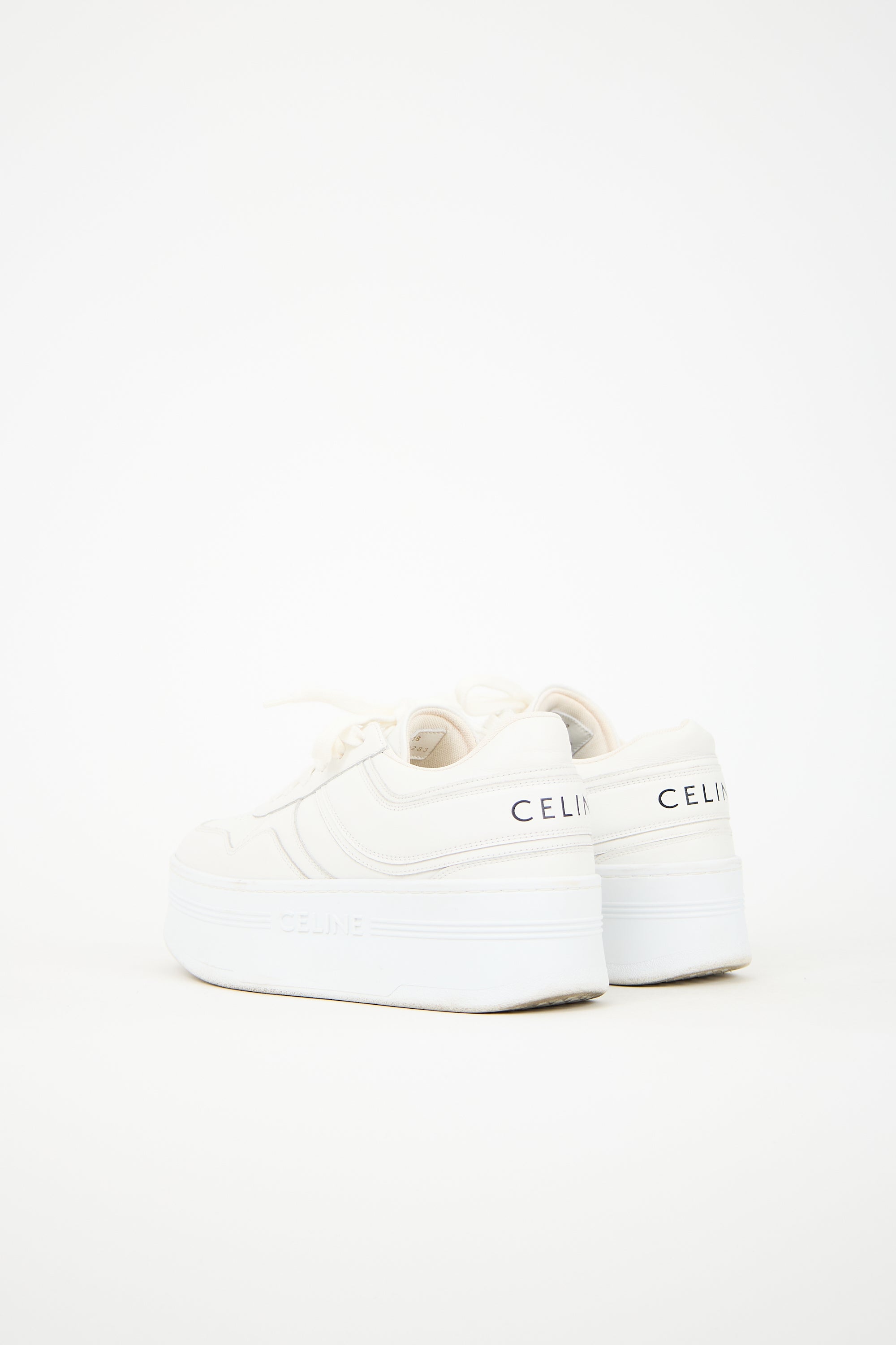 Celine Leather Block Sneaker