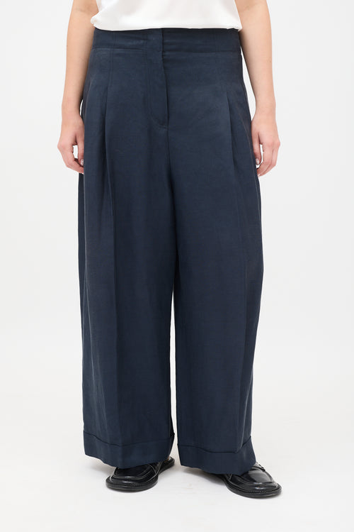 Celine Pleated Wide Leg Trouser