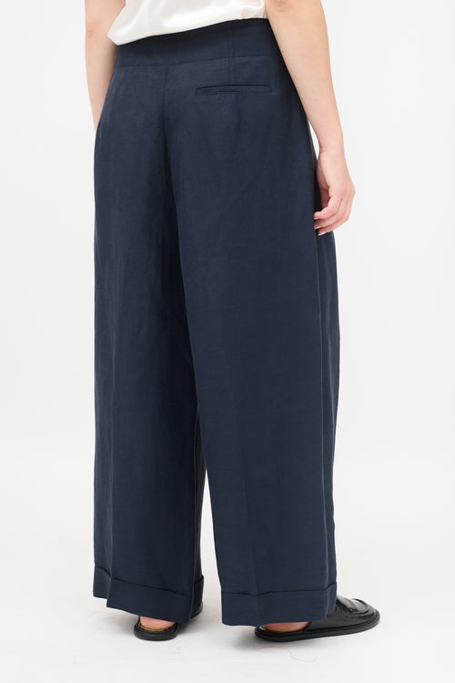 Celine Pleated Wide Leg Trouser