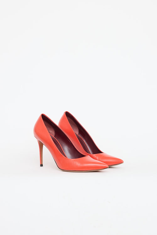 Celine Leather Pointed Pump