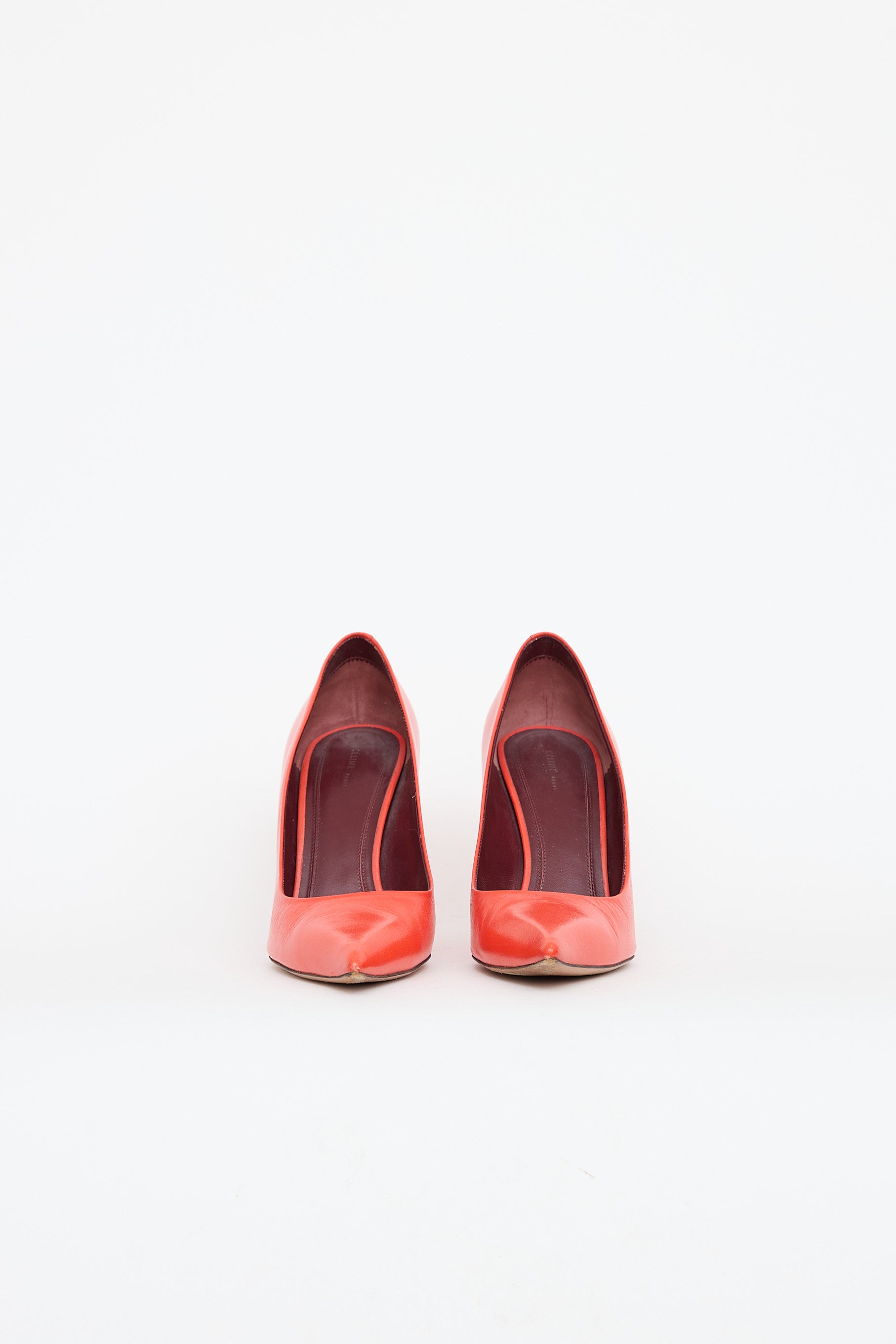Celine Leather Pointed Pump