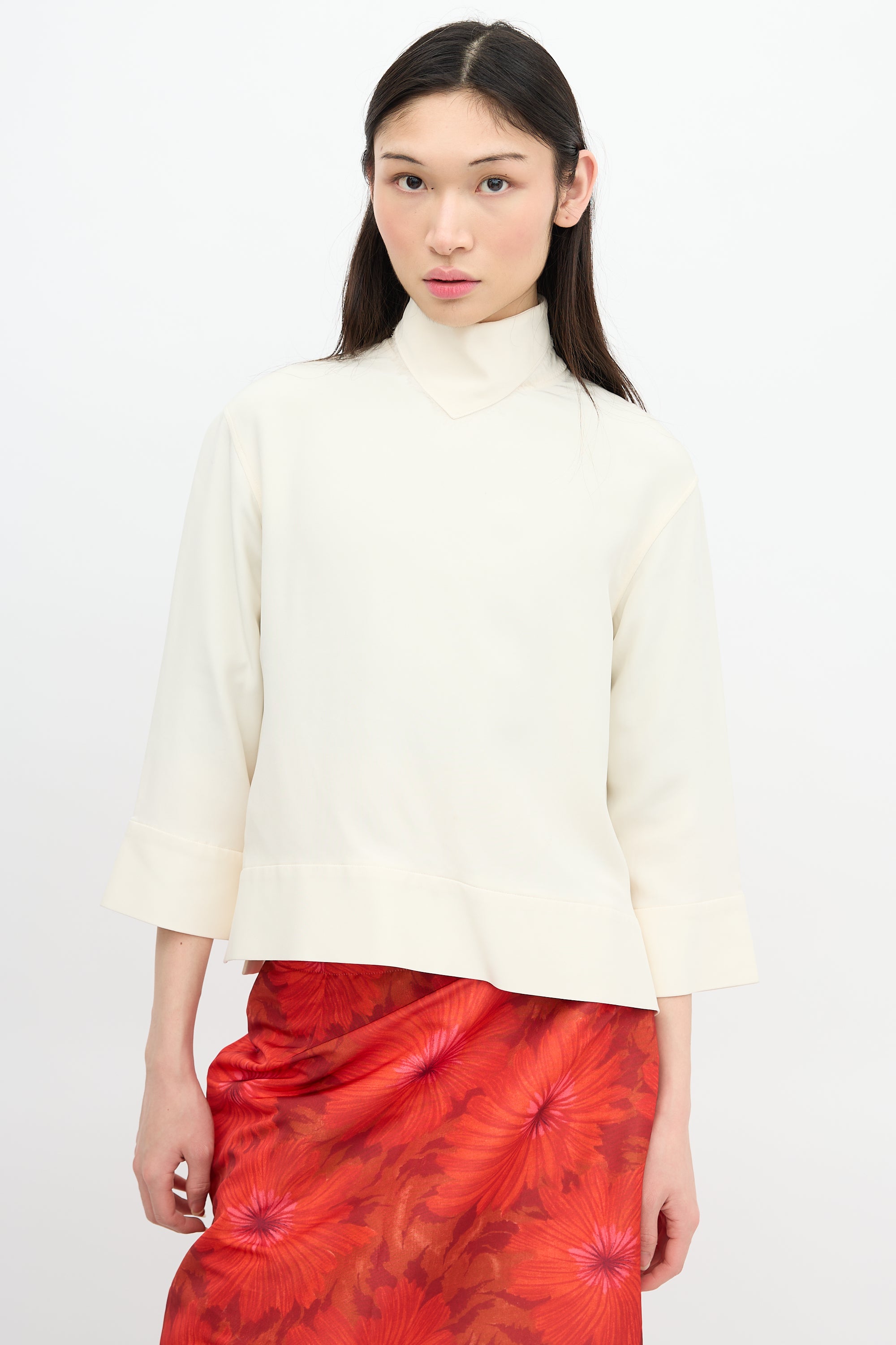 Celine Silk Top