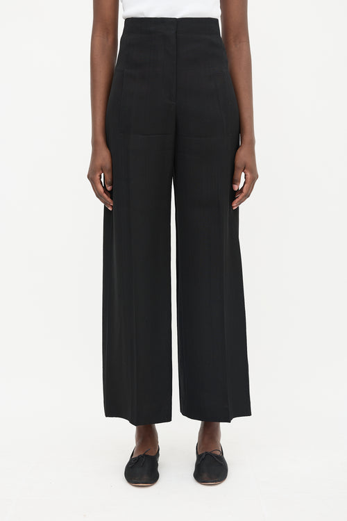 Celine Silk Wide Leg Trouser