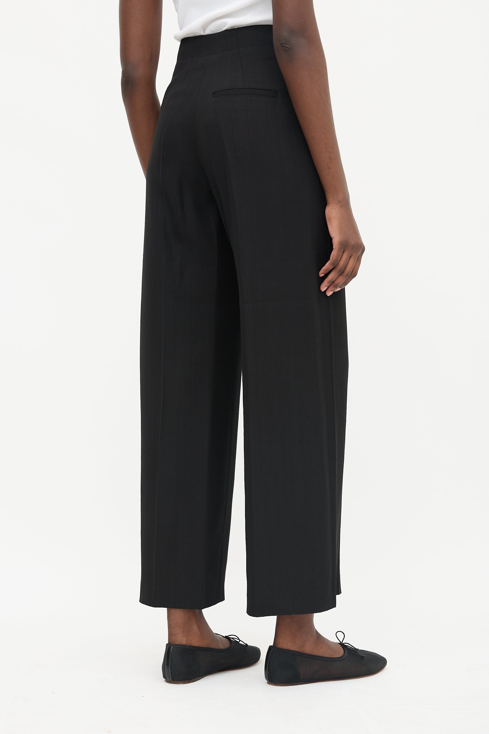 Celine Silk Wide Leg Trouser