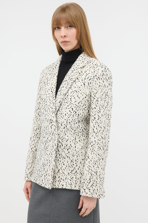 Celine Boucle Double Breasted Blazer