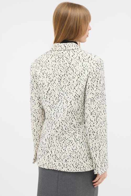 Celine Boucle Double Breasted Blazer