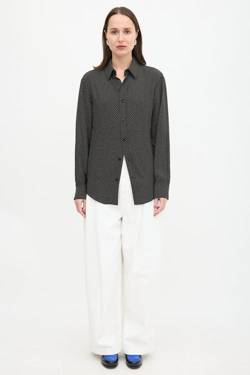 Celine Square Patterned Shirt