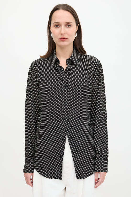 Celine Square Patterned Shirt