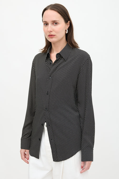 Celine Square Patterned Shirt