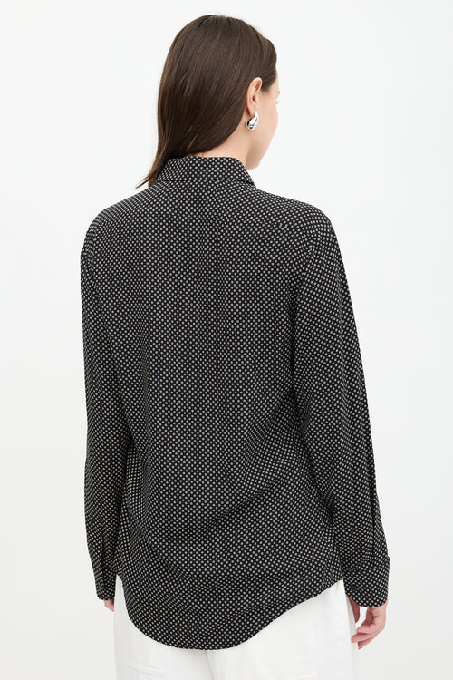 Celine Square Patterned Shirt
