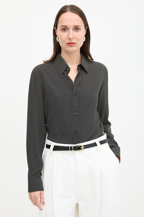 Celine Square Patterned Shirt