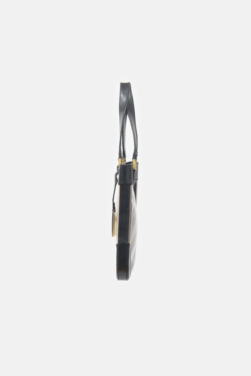 Celine Tinted Vinyl & Leather Bag