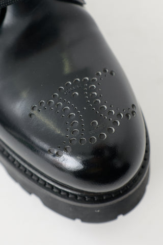 Celine Leather Triomphe Ranger Derby