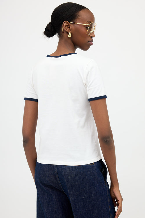 Celine Triomphe Logo T-Shirt