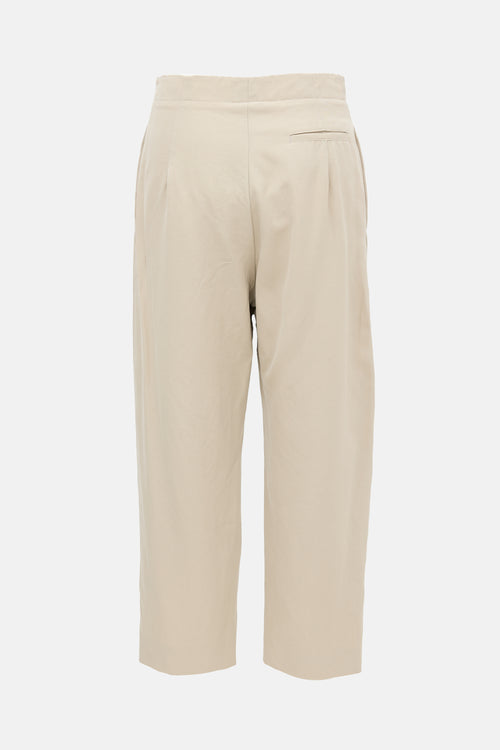 Celine Twill Tapered Leg Pant