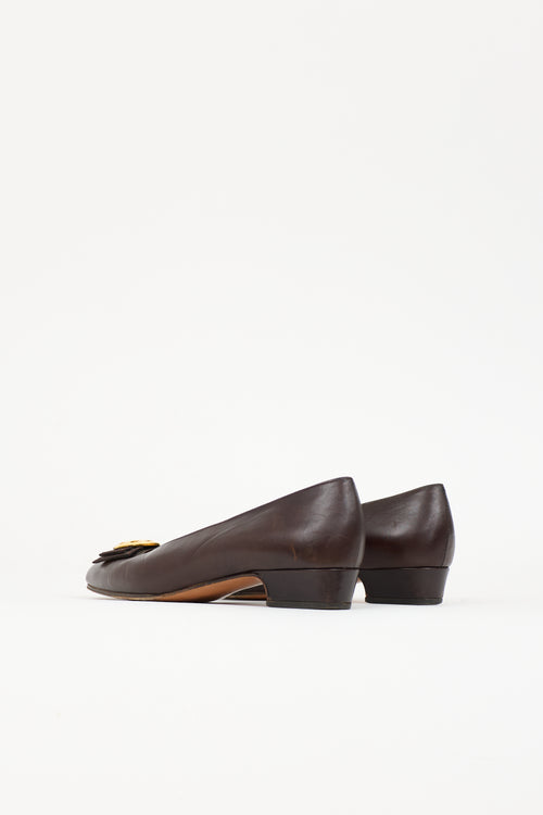 Celine Vintage Bow Pump