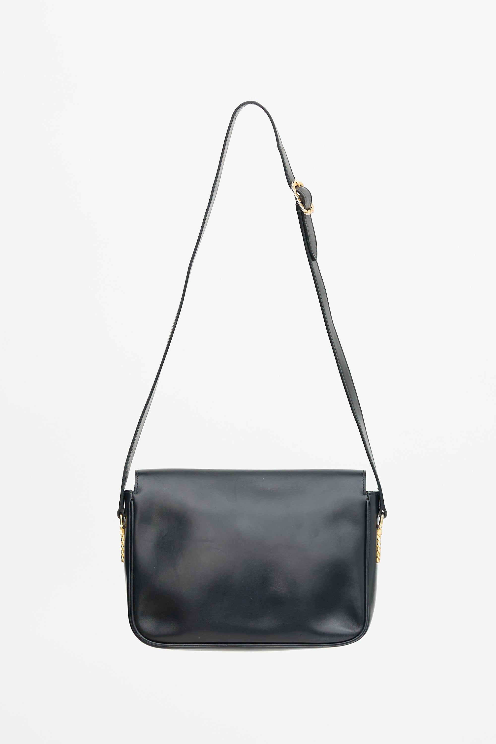 Celine Vintage Leather Box Bag