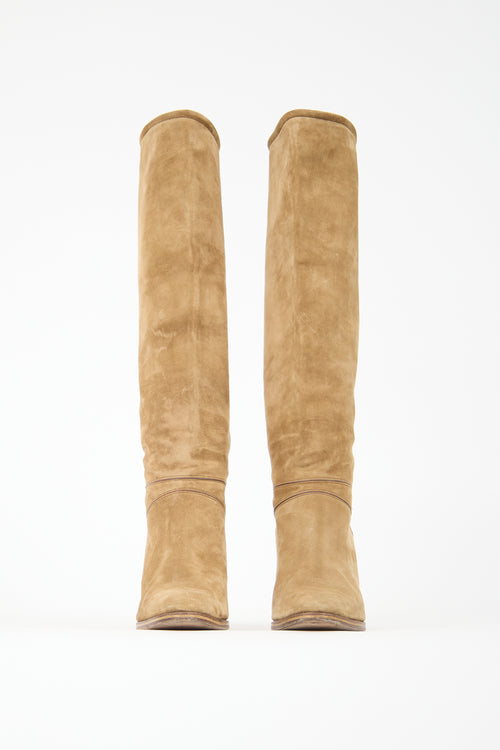 Celine Vintage Suede Boot