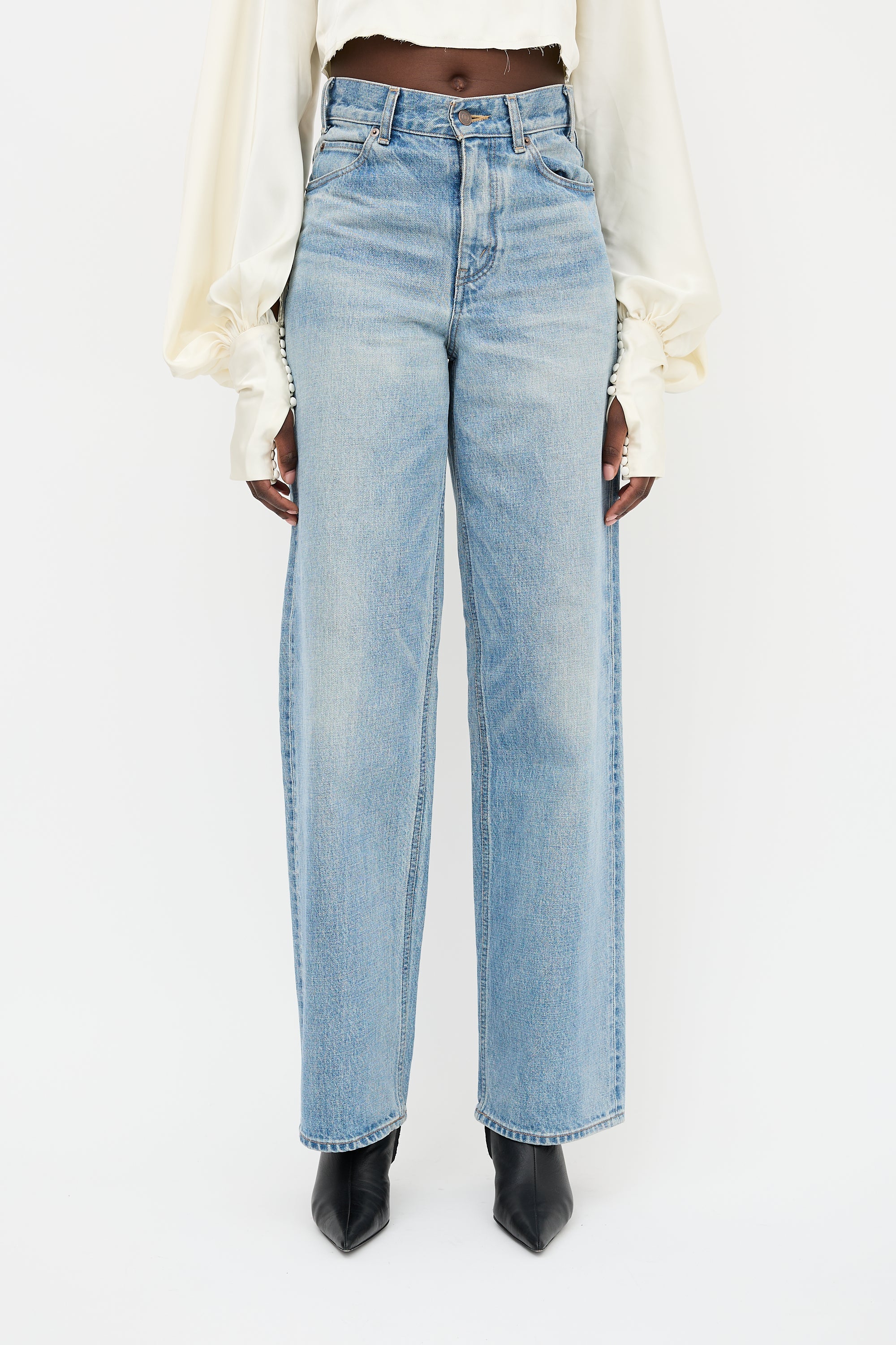 Celine Wide Leg Jeans