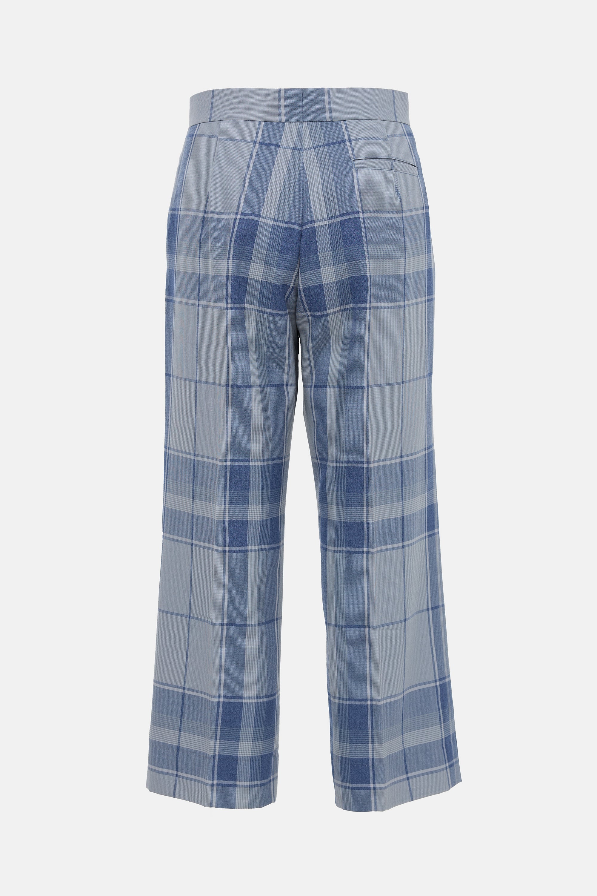 Celine Wool Check Trouser